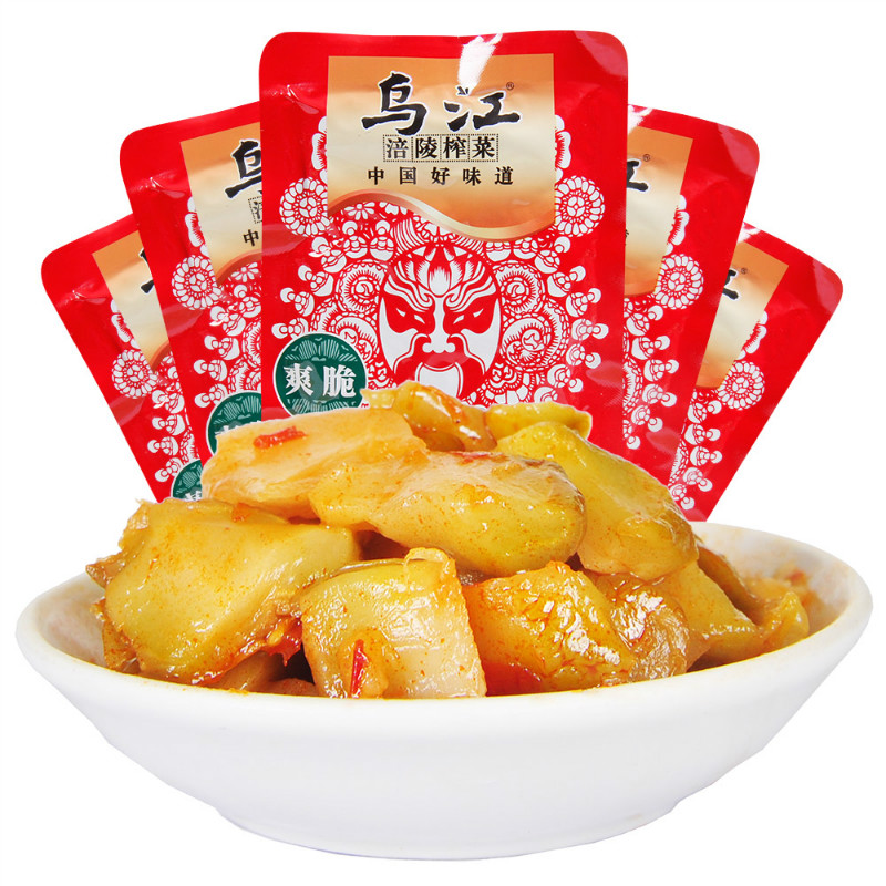 乌江涪陵榨菜鲜爽菜芯