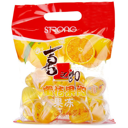 喜之郎蜜桔果肉果冻