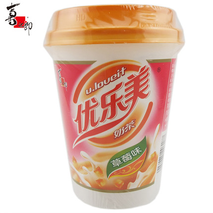喜之郎优乐美草莓奶茶