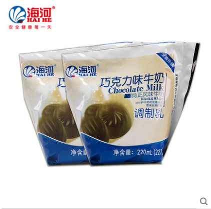 海河巧克力味牛奶