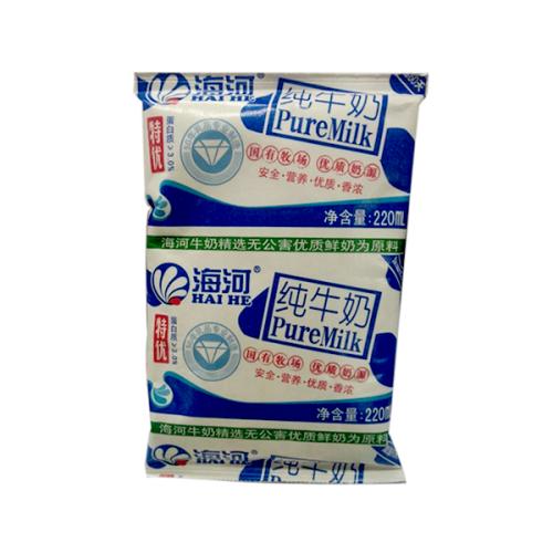 海河特优纯牛奶利乐枕