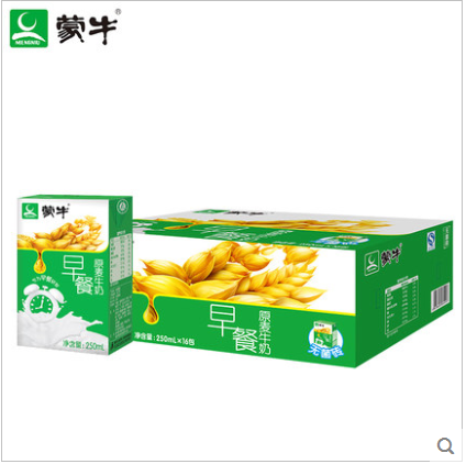 蒙牛麦香味早餐...