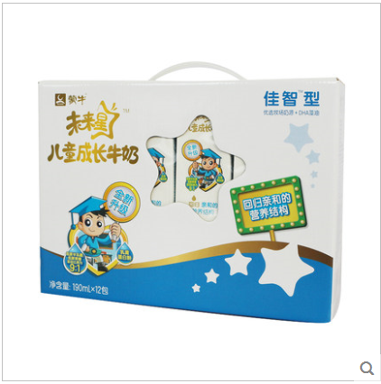 蒙牛未来星儿童成长牛奶佳智型奶（利乐包）