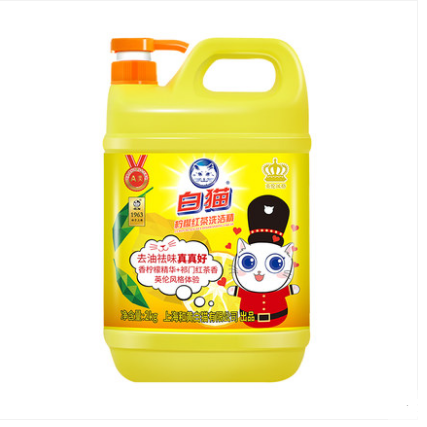 白猫柠檬红茶洗洁精