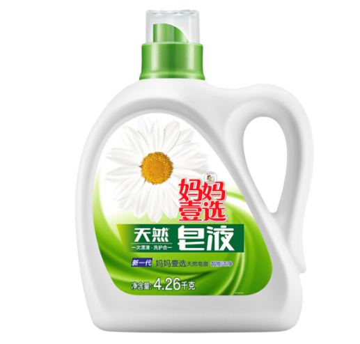 妈妈壹选La天然植皂洗衣液智能洁净洗护合一