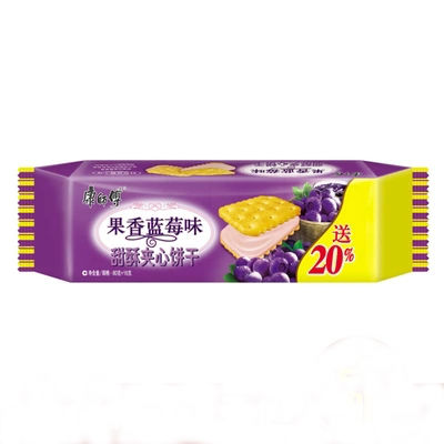 康师傅果香蓝莓甜酥夹心饼干