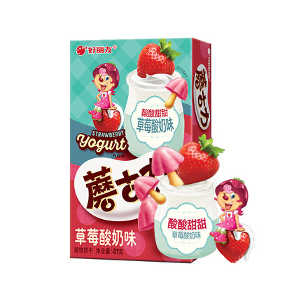 好丽友蘑菇力草...