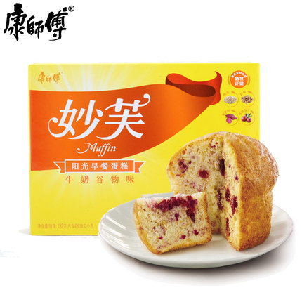 康师傅妙芙阳光早餐牛奶谷物蛋糕