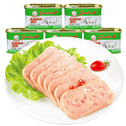长城牌火腿猪肉罐头