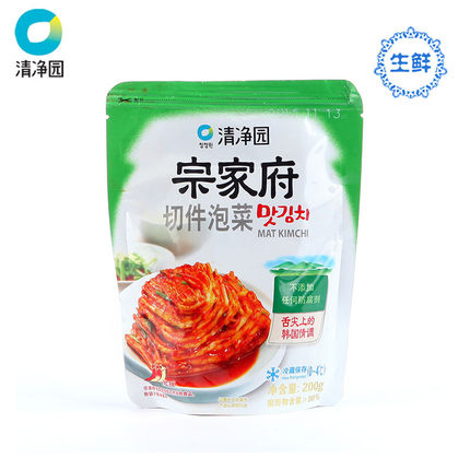 清净园宗家府切件泡菜