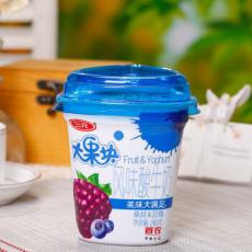 三元大果块桑葚+蓝莓风味发酵乳