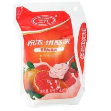 三元葡萄柚果肉酸牛奶