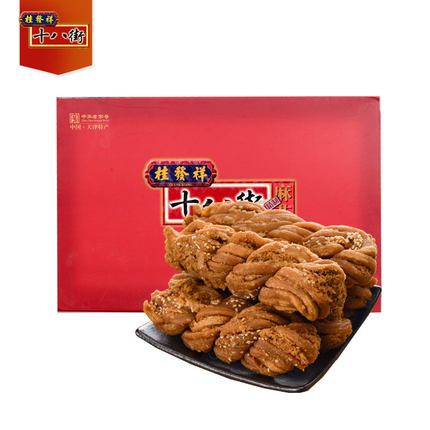 桂发祥十八街铁盒多味麻花
