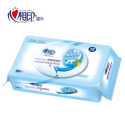 心相印XCB080洁肤去油湿巾