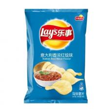 乐事意大利香浓红烩味薯片