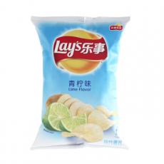 乐事清新清爽青柠味薯片