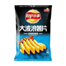 乐事大波浪铁板鱿鱼味薯片