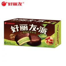 好丽友抹茶派