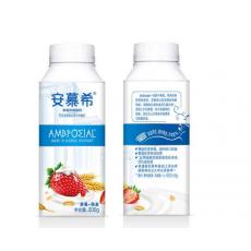 伊利安慕希草莓+燕麦希腊风味酸牛奶