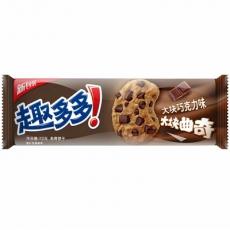 卡夫趣多多大块经典巧克力味曲奇饼干