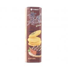 好丽友薯愿红酒牛排薯片