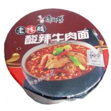 康师傅老陈醋酸辣牛肉面
