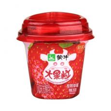 蒙牛草莓大果粒...