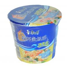 康师傅鲜虾鱼板迷你桶面