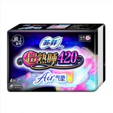 苏菲超熟睡420极薄夜用卫生巾