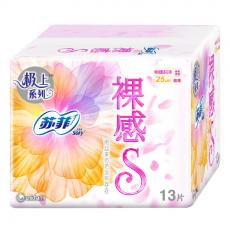 苏菲裸感S日用卫生巾25cm