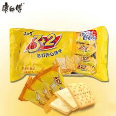 康师傅3+2苏打夹心香浓奶油饼干分享装