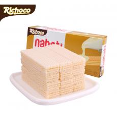 丽巧克纳宝帝香草牛奶味威化饼干