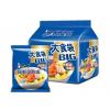 康师傅大食袋鲜虾鱼板面五连包-yg