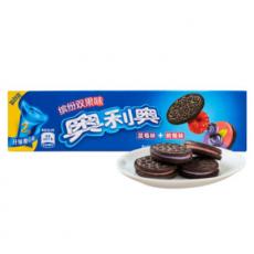 奥利奥蓝莓+树莓双果夹心饼干