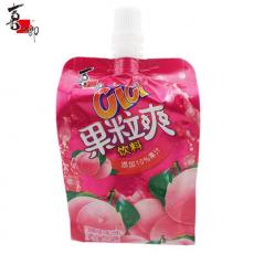 喜之郎CICI水蜜桃味果粒爽饮料