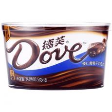 德芙榛仁葡萄干巧克力