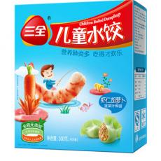 三全儿童水饺（虾仁胡萝卜）
