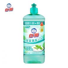 白猫绿茶薄荷洗洁精
