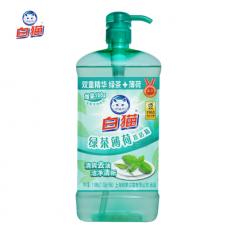 白猫绿茶薄荷洗洁精