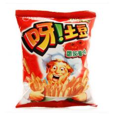 好丽友呀！土豆薯条番茄酱味