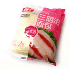 桃李口袋三明治面包（草莓）