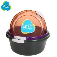 T茶花03411K把收防滑盆