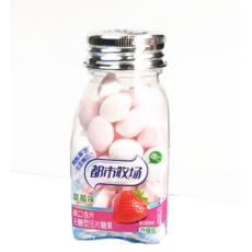 都市牧场爽口喉片草莓味
