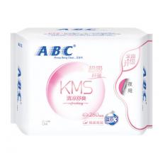 ABC夜用纤薄棉柔卫生巾K12