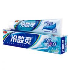 冷酸灵井盐爽白双重抗敏牙膏