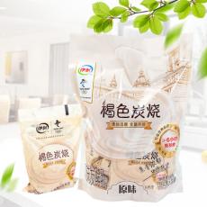 伊利褐色炭烧原味发酵乳