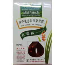 章华生态抗过敏染发霜（栗子棕）