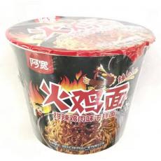 白家阿宽火鸡面甜辣鸡肉味干拌面
