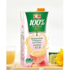 汇源100%桃汁