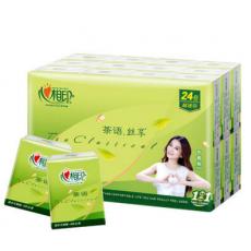 心相印C3624茶语系列四层手帕纸